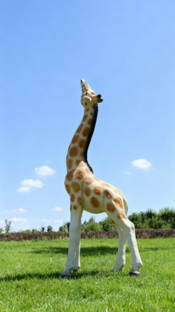 玻璃鋼仿真長頸鹿雕塑 (11)