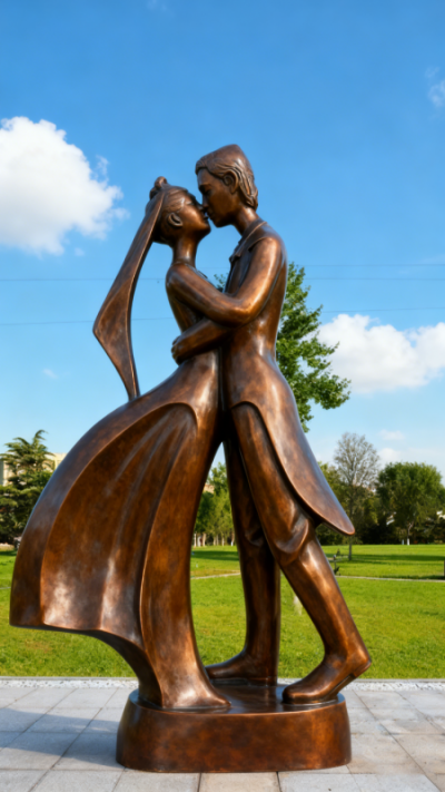 情侶人物雕塑 (14)