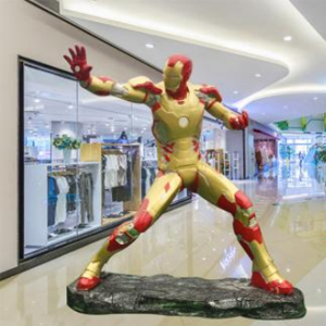 鋼鐵俠 玻璃鋼復仇者聯盟卡通動漫人物