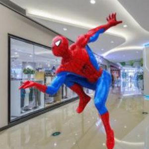 蜘蛛俠 玻璃鋼卡通動漫人物復仇者聯盟