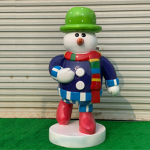 走路雪人 玻璃鋼