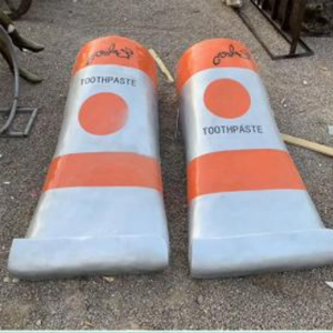 牙膏雕塑 玻璃鋼