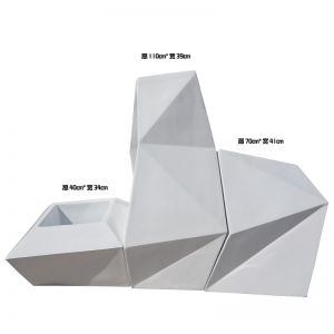 花盆 幾何玻璃鋼